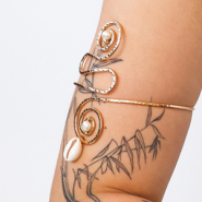 Set di ispirazione Tempo di ispirazione con bracciali in metallo