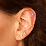 Set di ispirazione Completa la tua collezione con i piercing in acciaio inossidabile