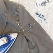 Novità Pietre strass Hotfix e catena di strass