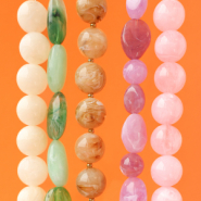 Set di ispirazione Crea gioielli statement con perline in acrilico