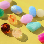 Set di ispirazione Crea gioielli colorati con perline in acrilico 