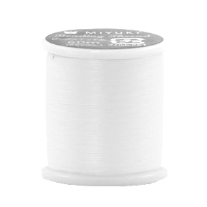Miyuki filo infilaperle bianco