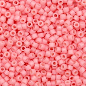 Perline Miyuki Delica 11/0 Duracoat opaque dyed guava pink DB-2115