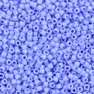 Perline Miyuki Delica 11/0 Opaque periwinkle blue DB-730