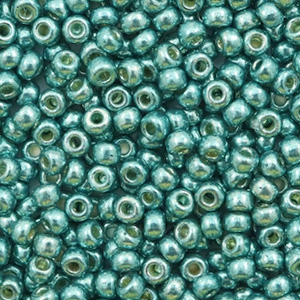 Rocailles Miyuki 8/0 Duracoat galvanized sea foam green 8 - 4217