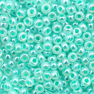 Rocailles Miyuki 8/0 Ceylon aqua green 8 - 536