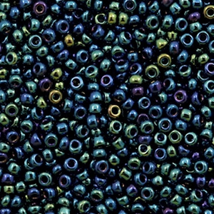 Rocailles Miyuki 11/0 Metallic iris dark blue 11 - 452