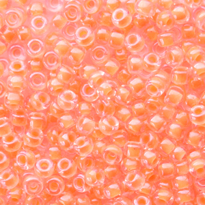 Rocailles Miyuki 8/0 Luminous soft orange 8 - 4298