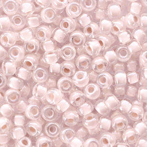 Rocailles Miyuki 8/0 Blush lined crystal beige 8 - 215