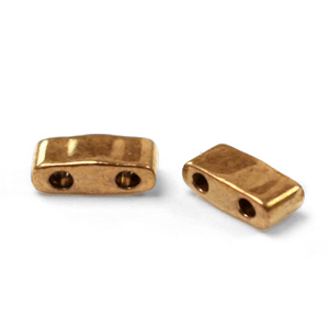 Perline Miyuki Tila met&agrave; 5x2,3 mm Metallic dark bronze HTL-457