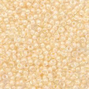 Rocailles Miyuki 11/0 Fancy lined ivory 11-2215