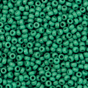 Rocailles Miyuki 11/0 Duracoat opaque spruce green 11-4477