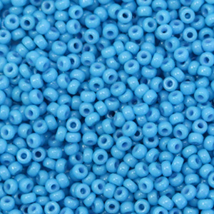 Rocailles Miyuki 11/0 Duracoat opaque delphinium blue 11-4484