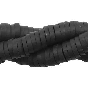 Perline Katsuki 6mm nero notturno