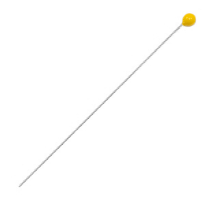 Componenti di metallo DQ chiodini testa tonda 52mm argento antico-giallo tropicale (privo di nichel)