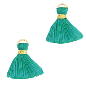 Nappine 1.5cm oro-verde giada
