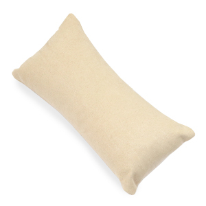 Espositore per bigiotteria cuscinetto velluto beige naturale
