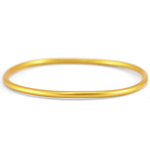 Braccialetti tempio buddista 3mm taglia L oro aspen