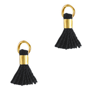 Nappine 0.7cm oro-nero