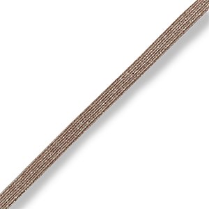 Nastro elastico in stile Ibiza oro rosa metallizzato