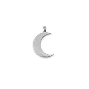Ciondoli in acciaio inossidabile La Luna argento