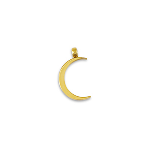 Ciondoli in acciaio inossidabile La Luna oro