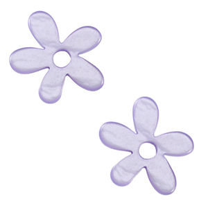 Pendenti Polaris Lucido fiore viola Vittoriano