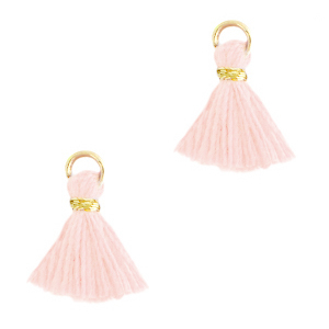 Nappine 1.2cm oro-rosa pesca
