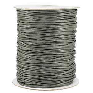 Coda di topo intrecciato 1.5mm grigio scuro