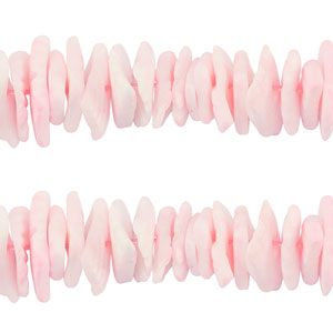 Perline di conchiglia chips rosa Chiaro
