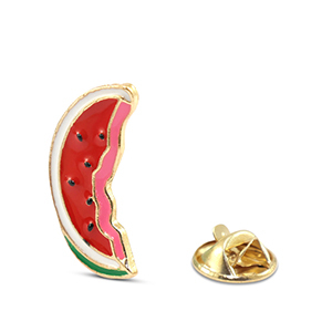 Pins anguria rosso-bianco-verde-oro