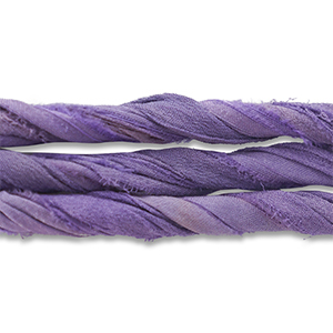 Nastri di seta sari viola