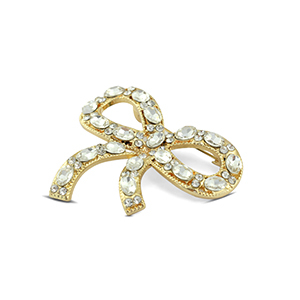 Broches fiocco oro