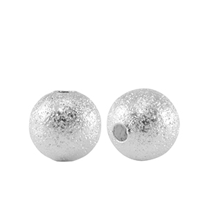 Perline di metallo DQ 6mm argento antico (privo di nichel)