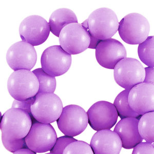 Perline in acrilico 10 mm lucido viola lavanda