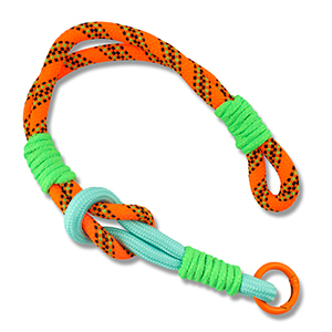 Cinturino da polso trendy per cellulare arancio neon-turchese menta-verde neon-blu scuro