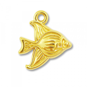 Ciondoli in acciaio inossidabile pesce oro