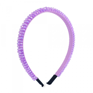 Cerchietto capelli viola