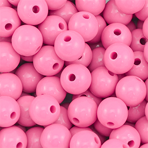 DQ Perline in acrilico 10 mm rosa