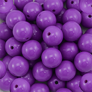 DQ Perline in acrilico 18 mm viola