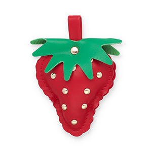 Ciondoli accattivanti fragola rosso-verde-oro