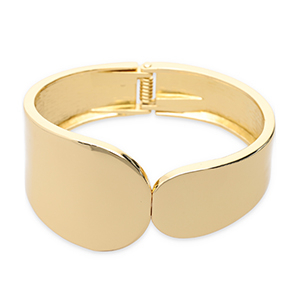 Bracciali metallici oro