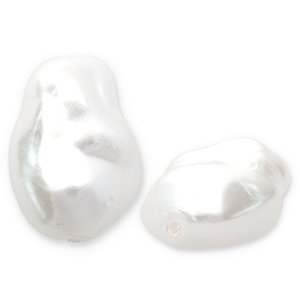 Imitazione di perle d'acqua dolce bianco