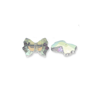 Perline sfaccettate fashion fiocco trasparente-rivestimento AB