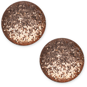 Cabochon Polaris Elements 20 mm classico Paipo marrone
