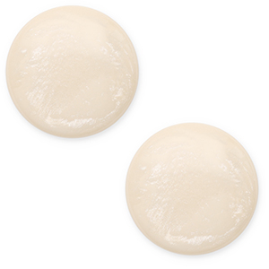 Cabochon Polaris Elements 7 mm classico Jais beige