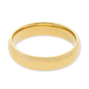 Anelli in acciaio inossidabile oro