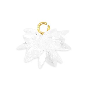 Ciondoli con Zircone fiore trasparente