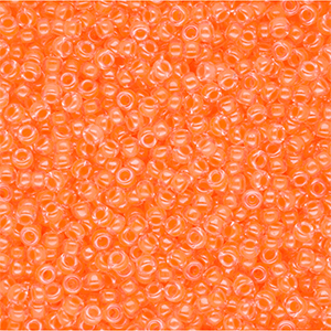 Rocailles Miyuki 11/0 Luminous Soft Orange 11-4298