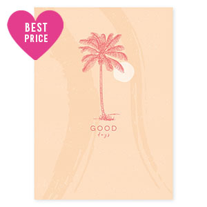 Espositori bigiotteria in cartoncino "Good days" beige albicocca